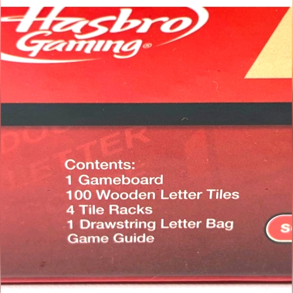 Hasbro Parker Brothers Scrabble Board Game 2013 Mint Condition - Picture 5 of 5